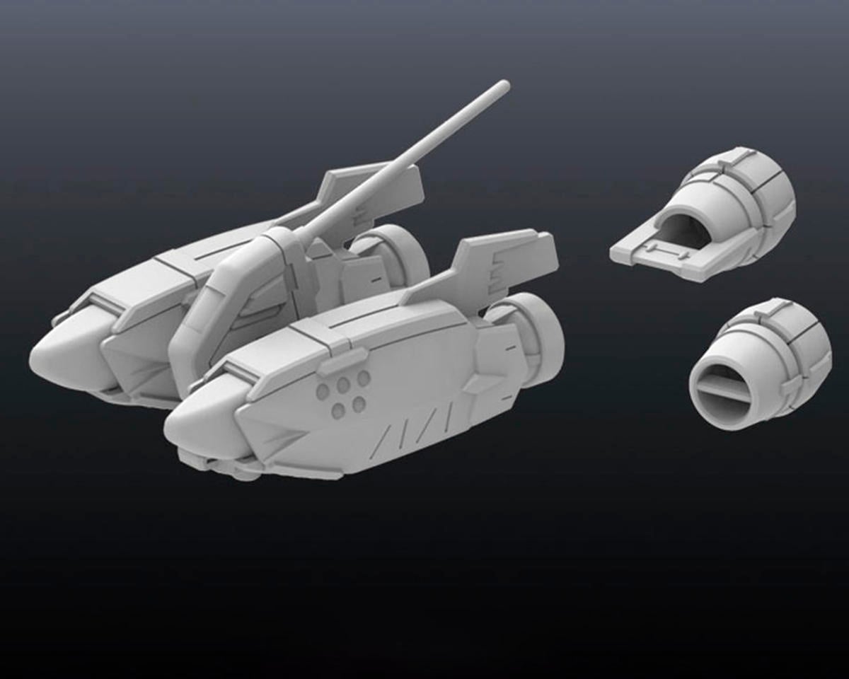 Bandai 2254288 Builder's Parts HD 1/144 MS Marine #01 Gundam Accessory Set
