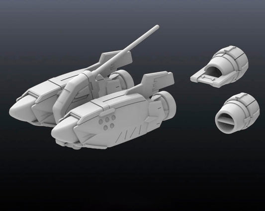 Bandai 2254288 Builder's Parts HD 1/144 MS Marine #01 Gundam Accessory Set