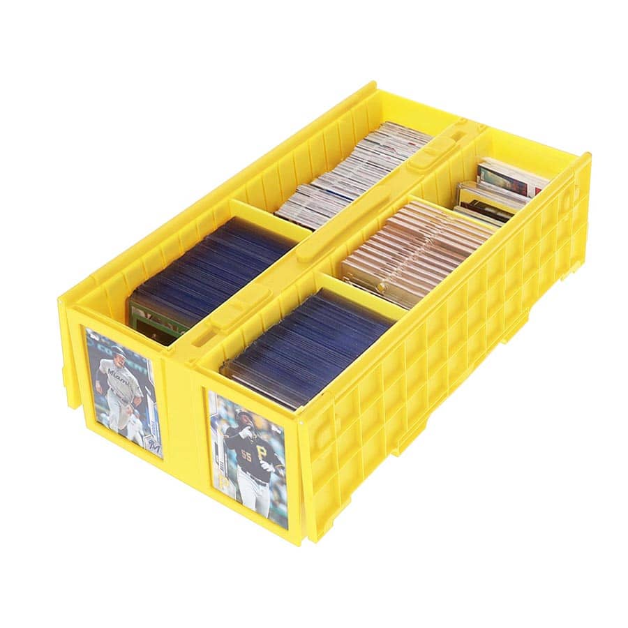 BCW Supplies CCB1600YLW 1600-ct Card Bin - Yellow