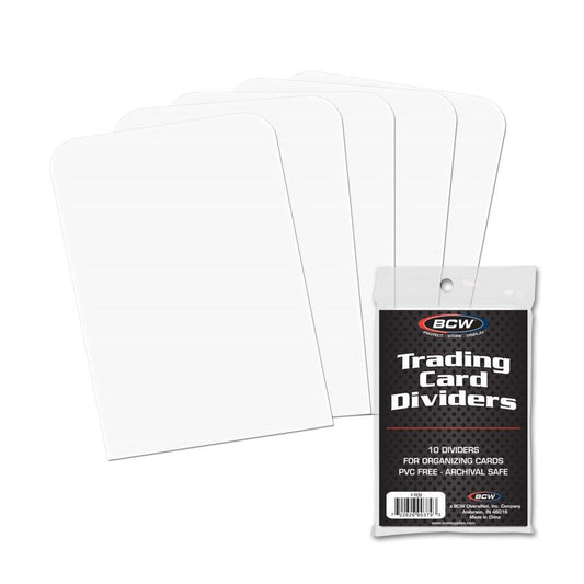 BCW Supplies: Card Divider - Trading Card Size 10CT (1-TCD)