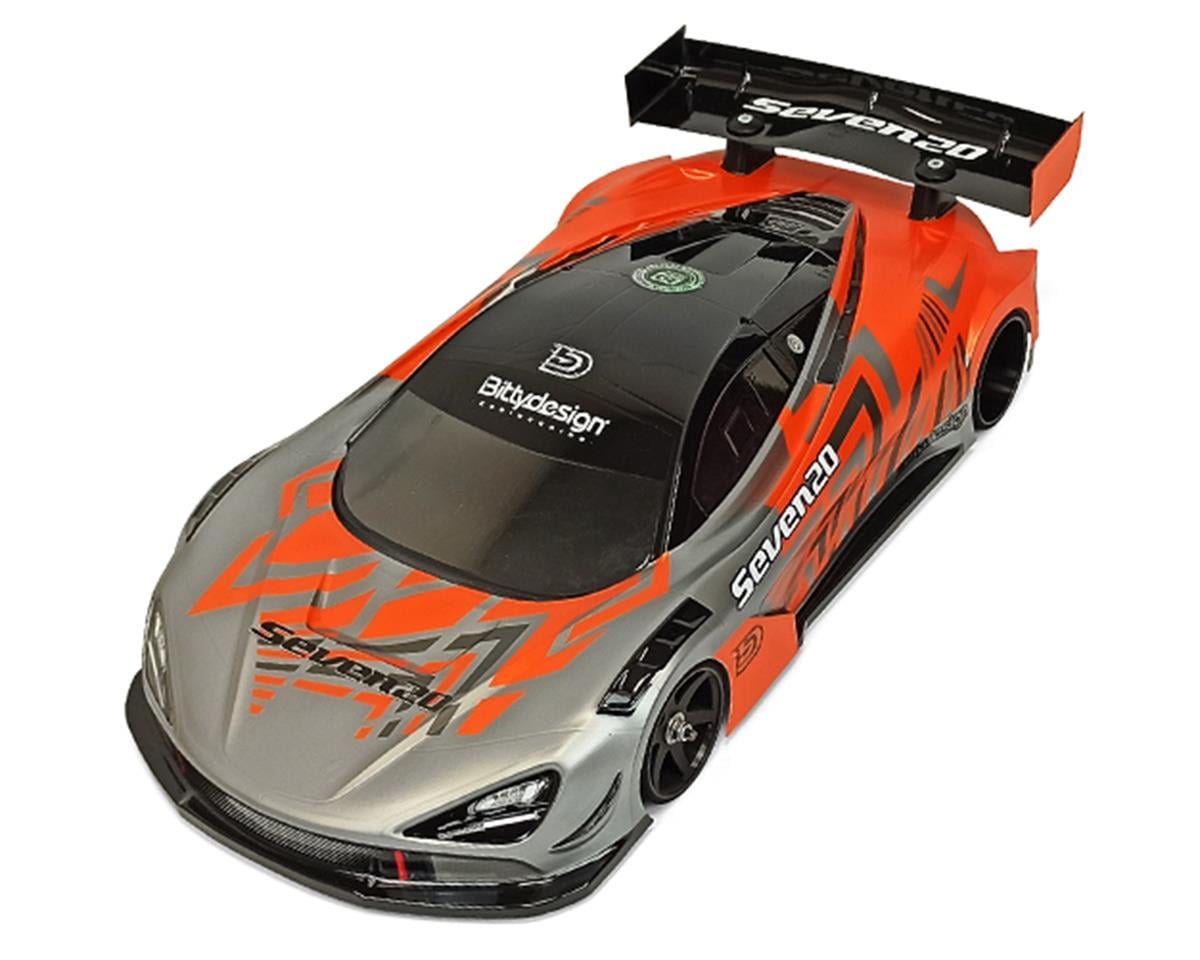 Bittydesign GT12-S20 Seven20 GT12 1/12 On-Road Body (Clear) (SupaStox Class)