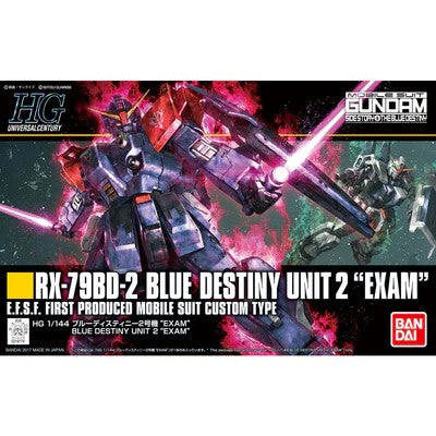 Bandai 2379387 5061823 219774 HGUC #208 RX-79BD-2 Blue Destiny Unit 2