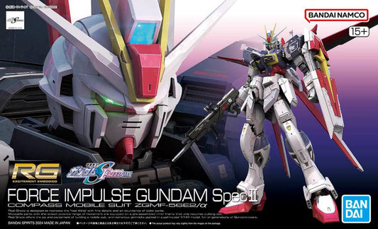 Bandai 5066289 2654674 RG #039 ZGMF56E2 Force Impulse Gundam Spec II
