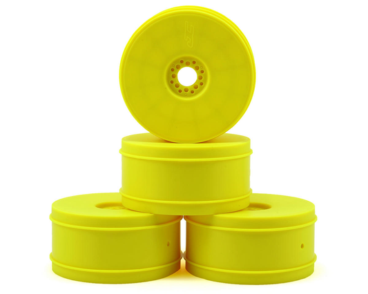 JConcepts 3357Y Bullet - 1/8th Buggy Wheel - 83mm - 4pc - (Yellow)