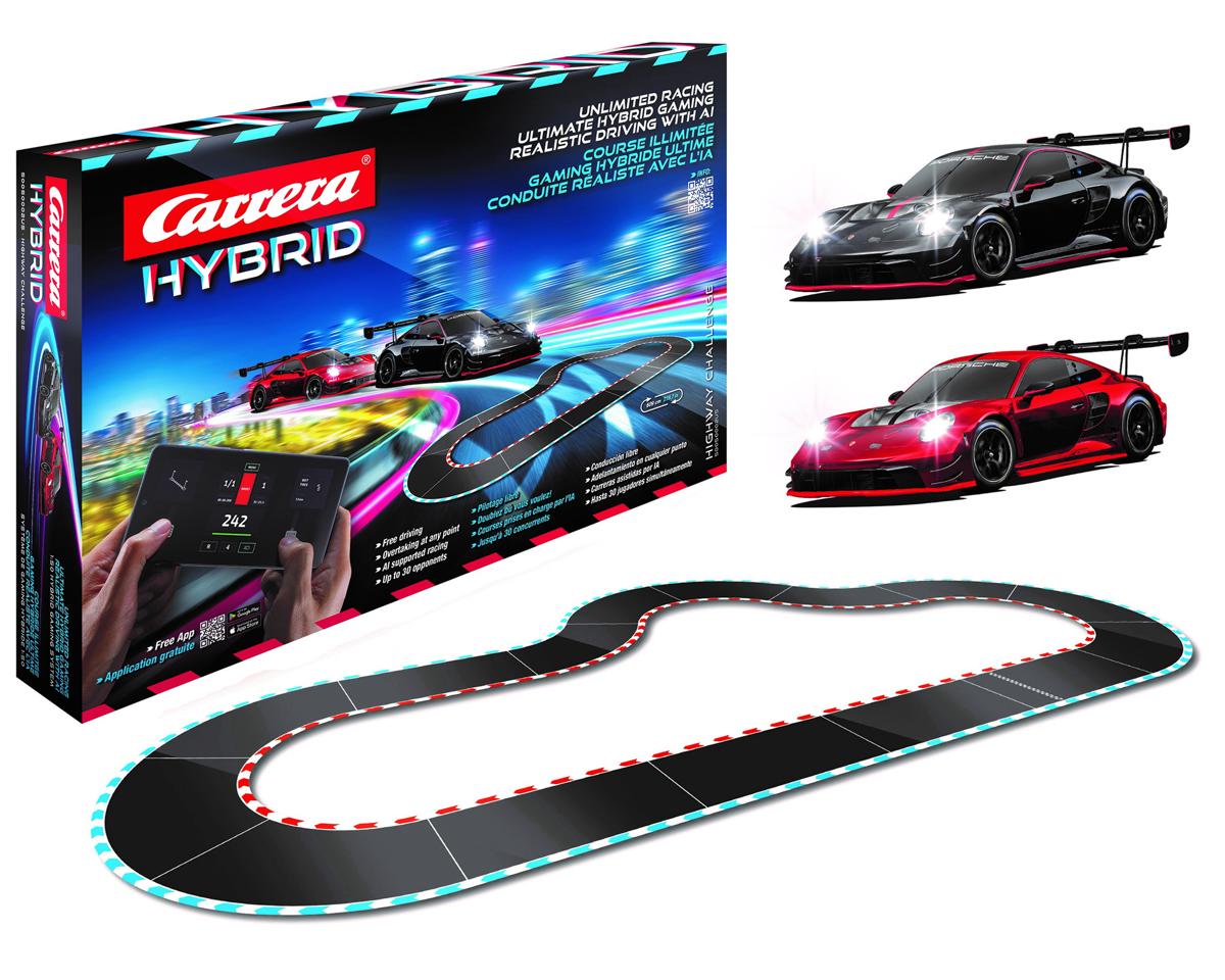 Carrera 50050002US Hybrid Highway Challenge Slot Car Racing Track Set