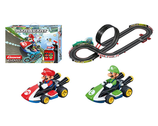 Carrera 62491 GO!!! Mario Kart 8 Electric 1/43 Slot Car Racing Track Set