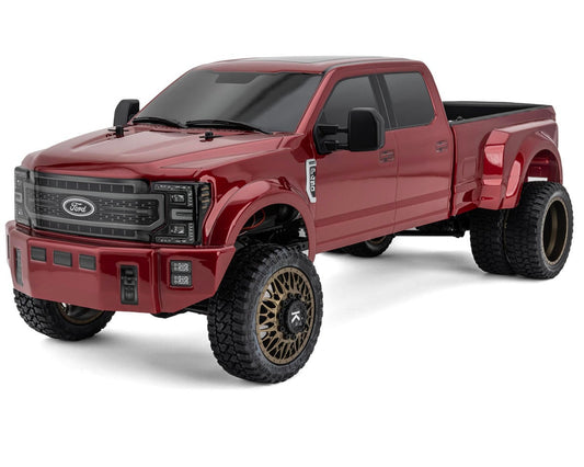 CEN 8989 Ford F450 SD KG1 Edition 1/10 RTR Custom Dually Trail Truck (Candy Apple Red) w/2.4GHz Radio
