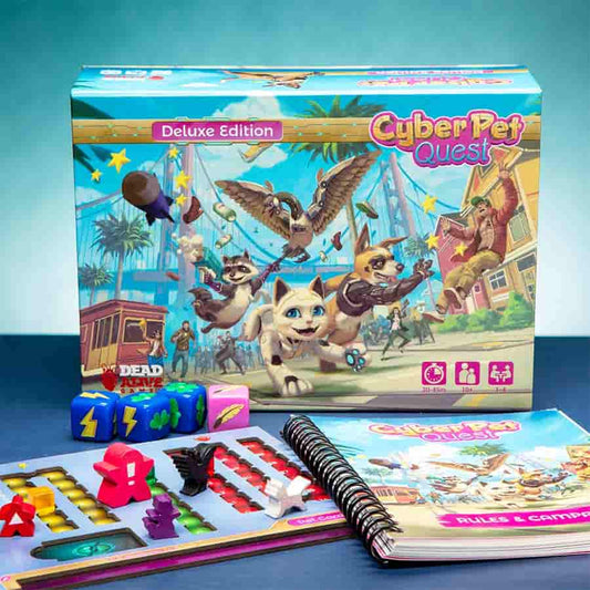 Dead Alive Games 0301 Cyber Pet Quest Board Game