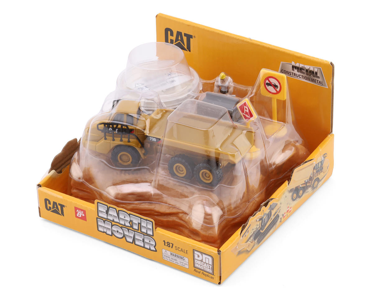 Diecast Masters 84552 Earth Mover 1/87 Cat® 730 Articulated Truck Playset