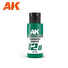 AK Interactive 1524 Dual Exo 12B - Viridian Green 60ml
