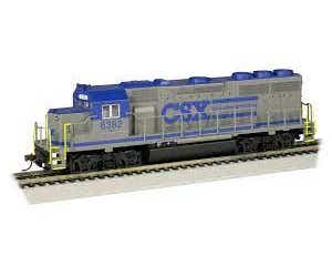 Bachmann 66307 HO EMD GP40, CSX #6382