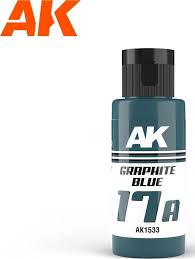 AK Interactive 1533 Dual Exo 17A - Graphite Blue 60ml