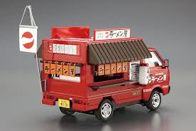 Aoshima 64092 06409 1/24 Catering Machines #10, Ramen Yatai