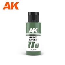 AK Interactive 1522 Dual Exo 11B - Rebel Green 60ml