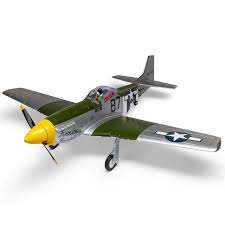 Eflite 02650 P-51D Mustang 1.0m BNF Basic Electric Airplane (1002mm) w/AS3X+ & SAFE Select