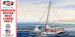 Atlantis P1160 1:60 Chesapeake Bay Skipjack Oyster Boat Carrie Price