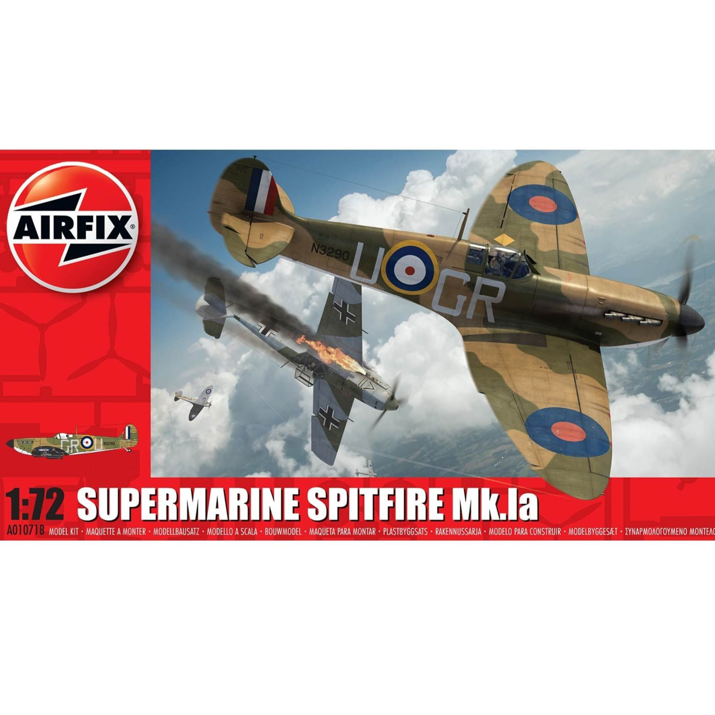 Airfix A01071B Supermarine Spitfire Mk.Ia
