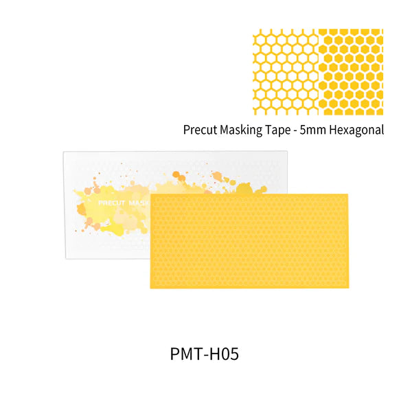 Dspiae PMTH05 5mm Hexagonal Shaped Precut Masking Tape