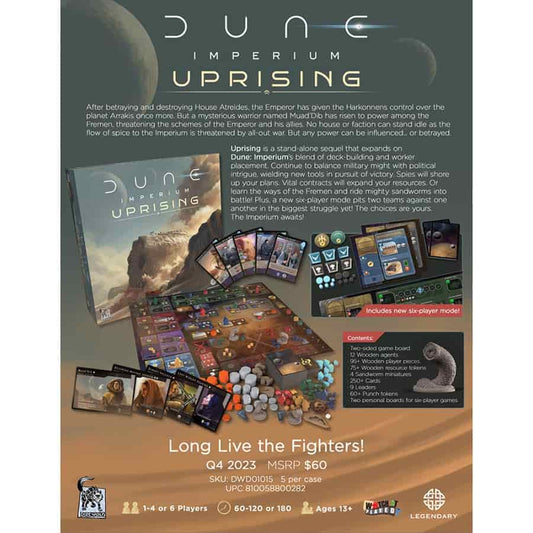 Dire Wolf Digital Dune: Imperium Uprising
