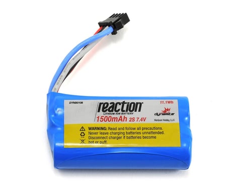 Dynamite B0108 7.4V 1500mAh 2S Li-Ion: PRB React 17