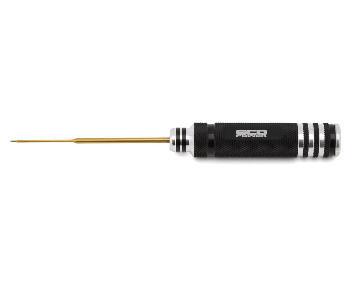 ECO Power 3084 Titanium Nitride Coated Hex Driver w/Aluminum Handle (0.9mm)