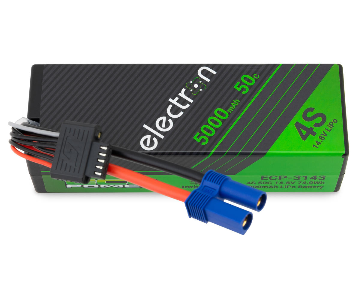 ECO Power 3143 "Electron" 4S 50C Intelligent LiPo Battery w/EC5 Connector (14.8V/5000mAh) (Arrma™ & Lo
