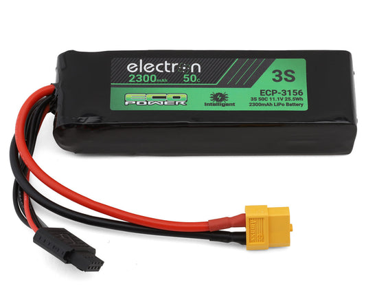 ECO Power 3156 "Electron" 3S 50C Intelligent LiPo Battery w/XT60 Connector