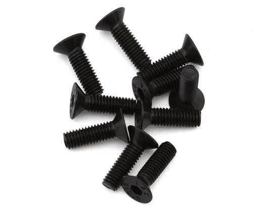 ECO Power H-2203 3mm "High Strength" Steel Flat Head Screws (10) (3x10mm)