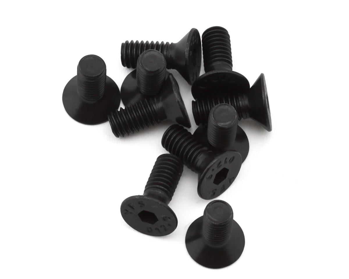 ECO Power H-2302 4mm "High Strength" Steel Flat Head Screws (10) (4x10mm)