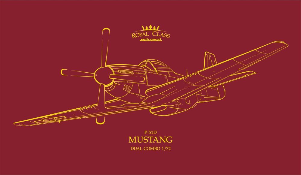 Eduard R21 R0021 Royal Class: P51D Mustang Fighter Dual Combo