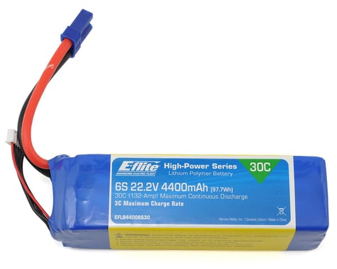 Eflite B44006S30 *DISC* Eflite 4400mah 6s 22.2v 30c LiPo battery