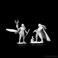 WIZKIDS 72642 D&D Nolzur's Marvelous Miniatures: Elf Female Druid