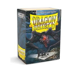 Arcane Tinmen 11002 Dragon Shield Sleeves: Matte: Black (100)