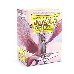 Arcane Tinmen 11012 Dragon Shield Sleeves: Matte: Pink (100)