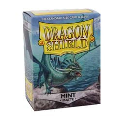 Arcane Tinmen 11025 Dragon Shield Sleeves: Matte: Mint (100)