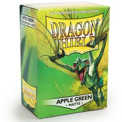 Arcane Tinmen 11018 Dragon Shield Sleeves: Matte: Apple Green (100)