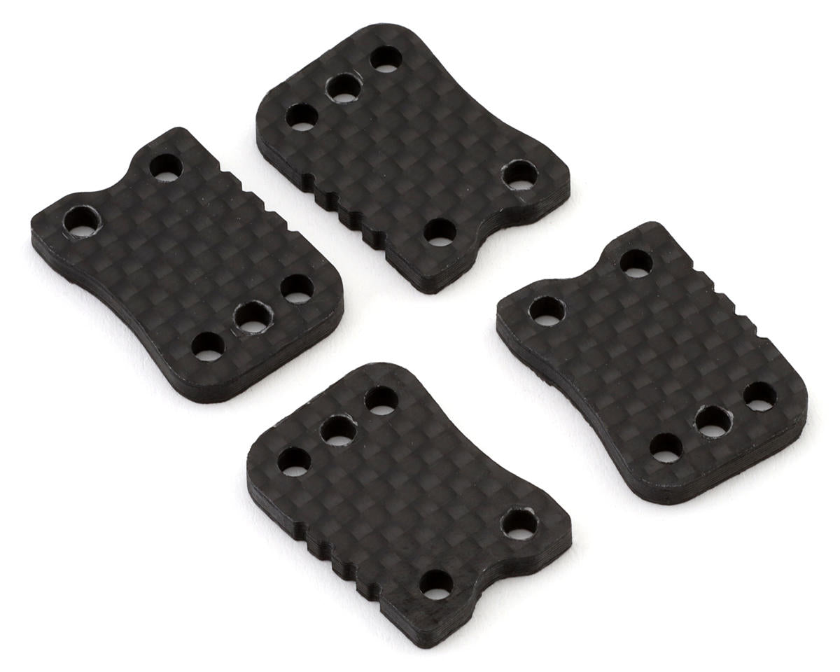 Flash Point 2180 Mugen Seiki MBX8R/MBX8TR Graphite Rear Camber Link Plates (4)