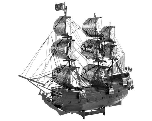 Fascinations ICX016B Metal Earth Premium Series Black Pearl 3D Model Kit (Black)