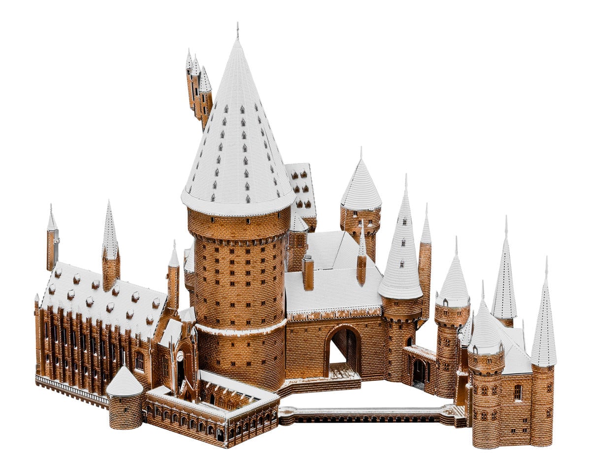 Fascinations ICX138 Hogwarts In Snow Castle 3D Metal Earth Model Kit
