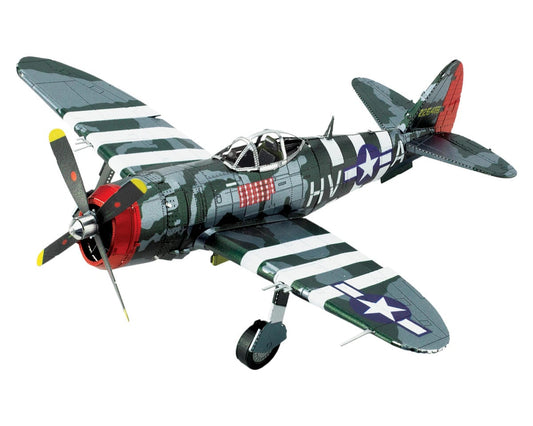 Fascinations ME1002 P-47 Thunderbolt 3D Metal Earth Model Kit