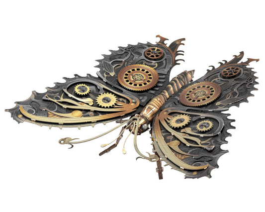Fascinations ME1021 Metal Earth Steampunk Butterfly