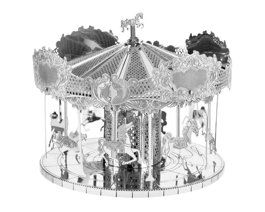 Fascinations MMS089 Metal Earth Merry Go Round 3D Metal Model Kit