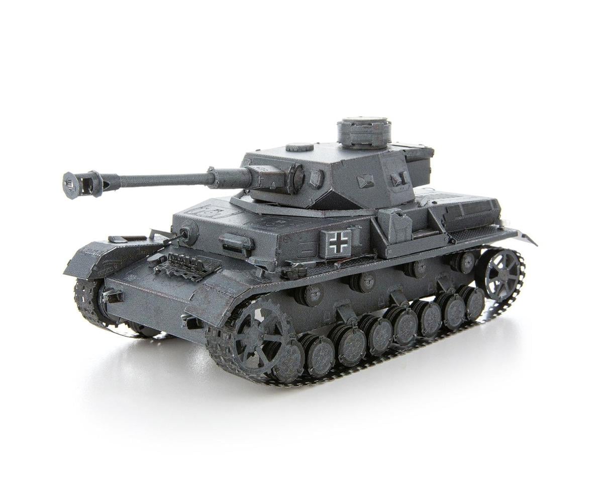Fascinations PS2001 Metal Earth Panzer IV 3D Metal Model Kit
