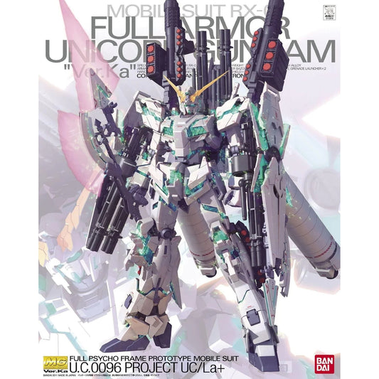 Bandai 2133286 5061589 MG Full Armor Unicorn Gundam (Ver.Ka)