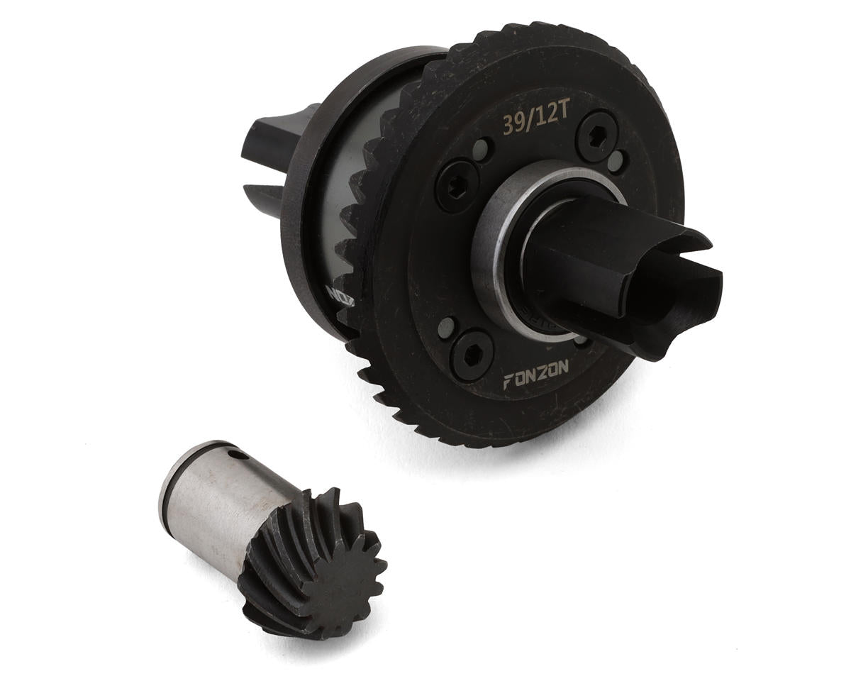 Fonzon S83912T Arrma 8S 7075-T6 Aluminum Assembled Front/Rear Differential & Pinion Set