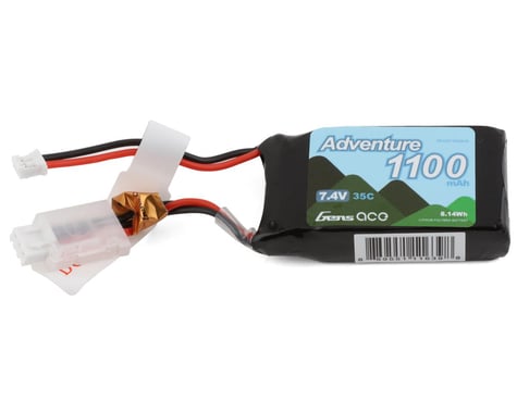 Gens Ace 3511002SJS 1100mAh 2S 35C Battery - SCX24