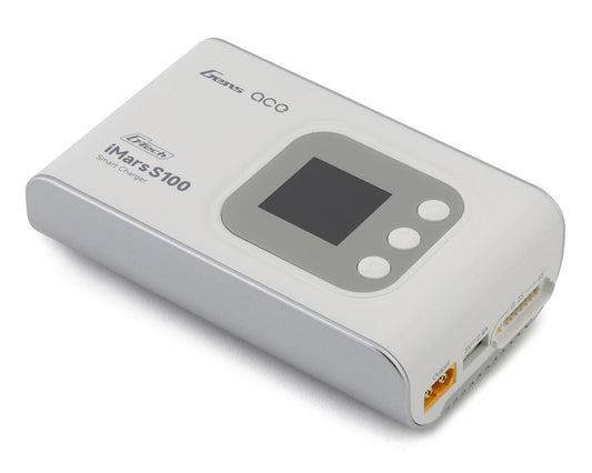 Gens Ace S100-UW IMars S100 G-Tech Smart AC Balance Battery Charger (6S/10A/100W) (White)