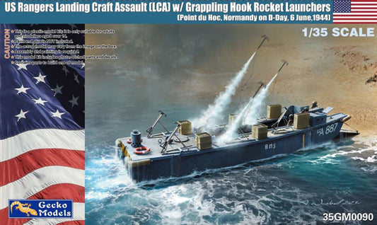 Gecko Models 350090 1/35 US Rangers Landing Craft Assault