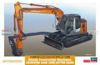 Hasegawa 66111 1/35 Hitachi Construction Machinery Excavator Zaxis 135US Cutter Heads(TBA)