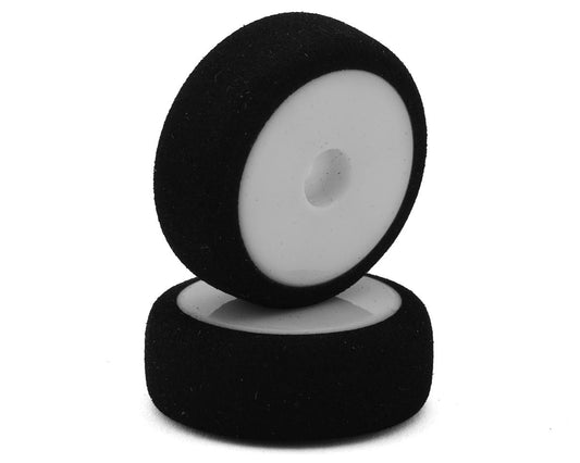 HackFab 06305W Losi Micro-B Front Foam Tires (White) (2)